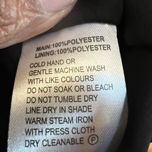 YuLinGe Black Cream Polka Dot 50s Style Fit Flare Midi Dress 12 - Picture 4 of 4